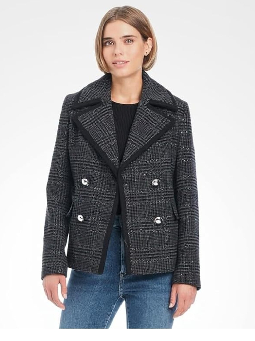 Kate Spade New York Sparkle Peacoat